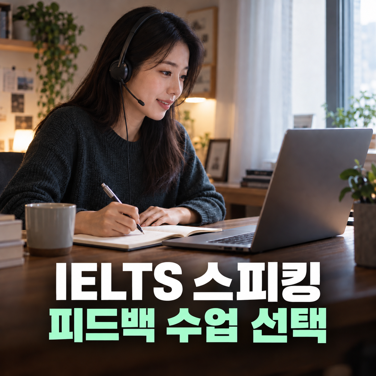 IELTS 스피킹 피드백 수업 선택